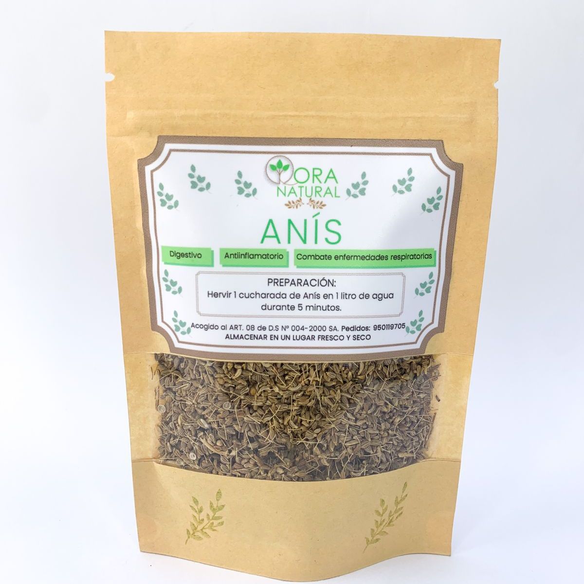 GENERICO - ANÍS EN GRANO QORA NATURAL