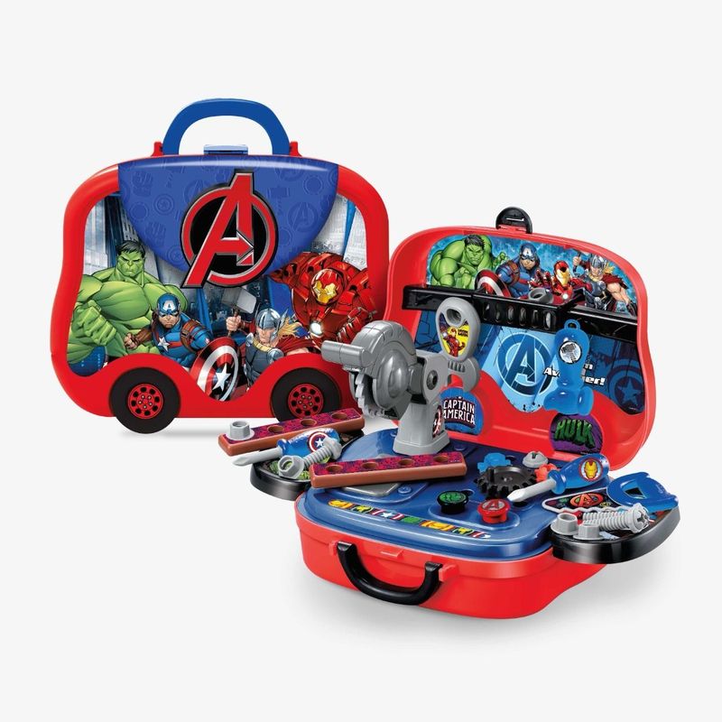 MARVEL - Set de herramientas y lonchera 2 en 1 - Avengers