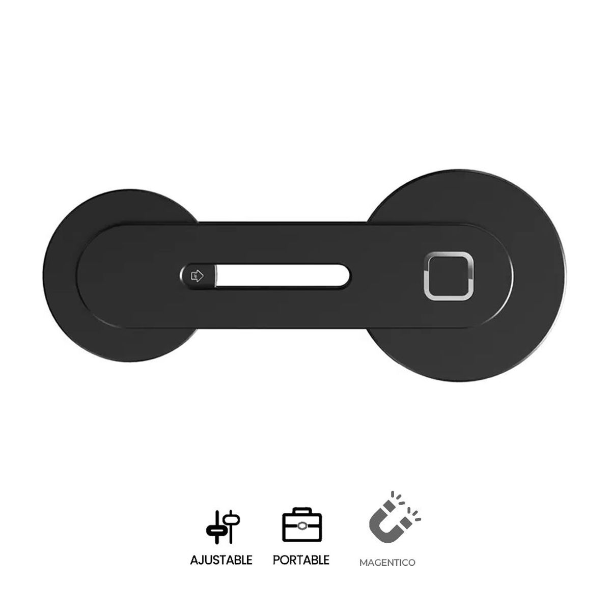 S&T - Soporte Holder de Celular Para Laptop Corporativos ST for Business Aluminio HS607 black