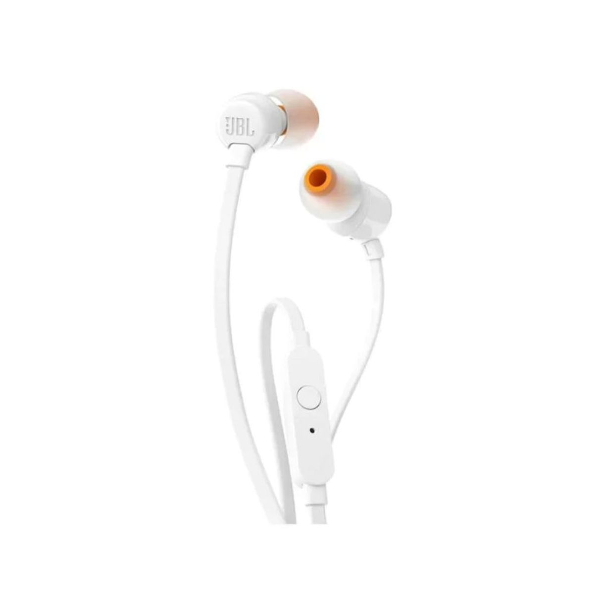JBL - JBL Tune 110 Audífono Original con Micrófono Pure Bass 3.5 mm - Blanco