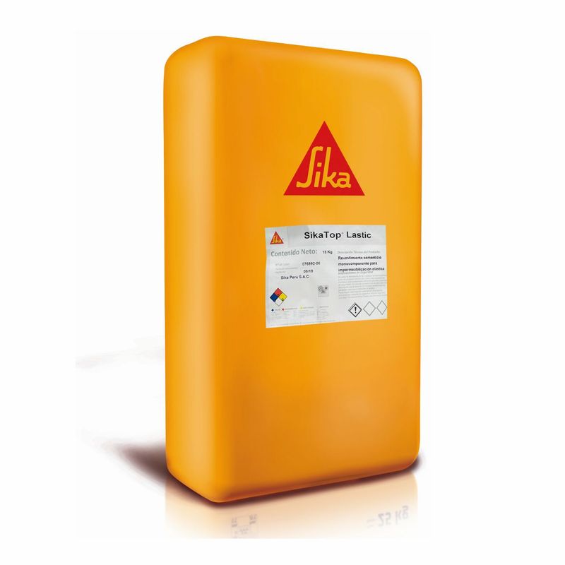 SIKA - Mortero impermeable SikaTop Lastic x 15kg