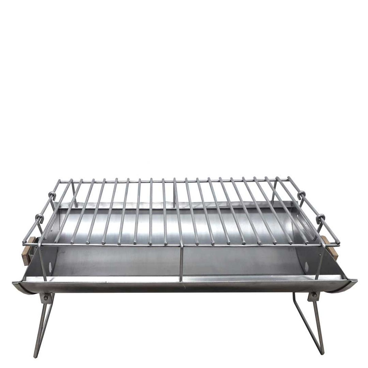 MAGICO - Parrilla Portatil Inoxidable Master