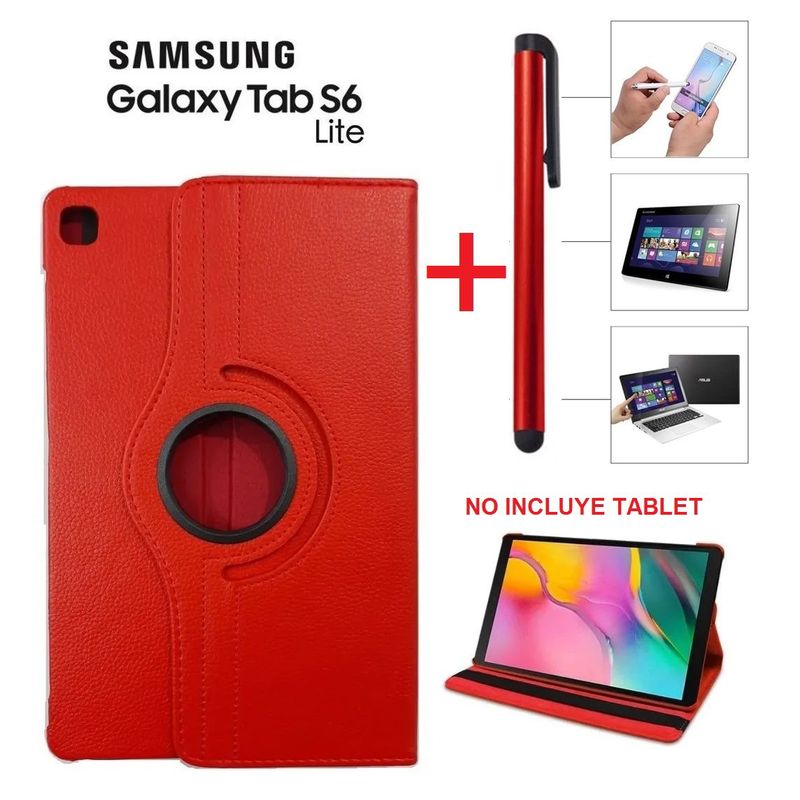 GENERICO - Funda Case con Lapiz Tactil para Samsung Tab S6 Lite SM-P610 Protector
