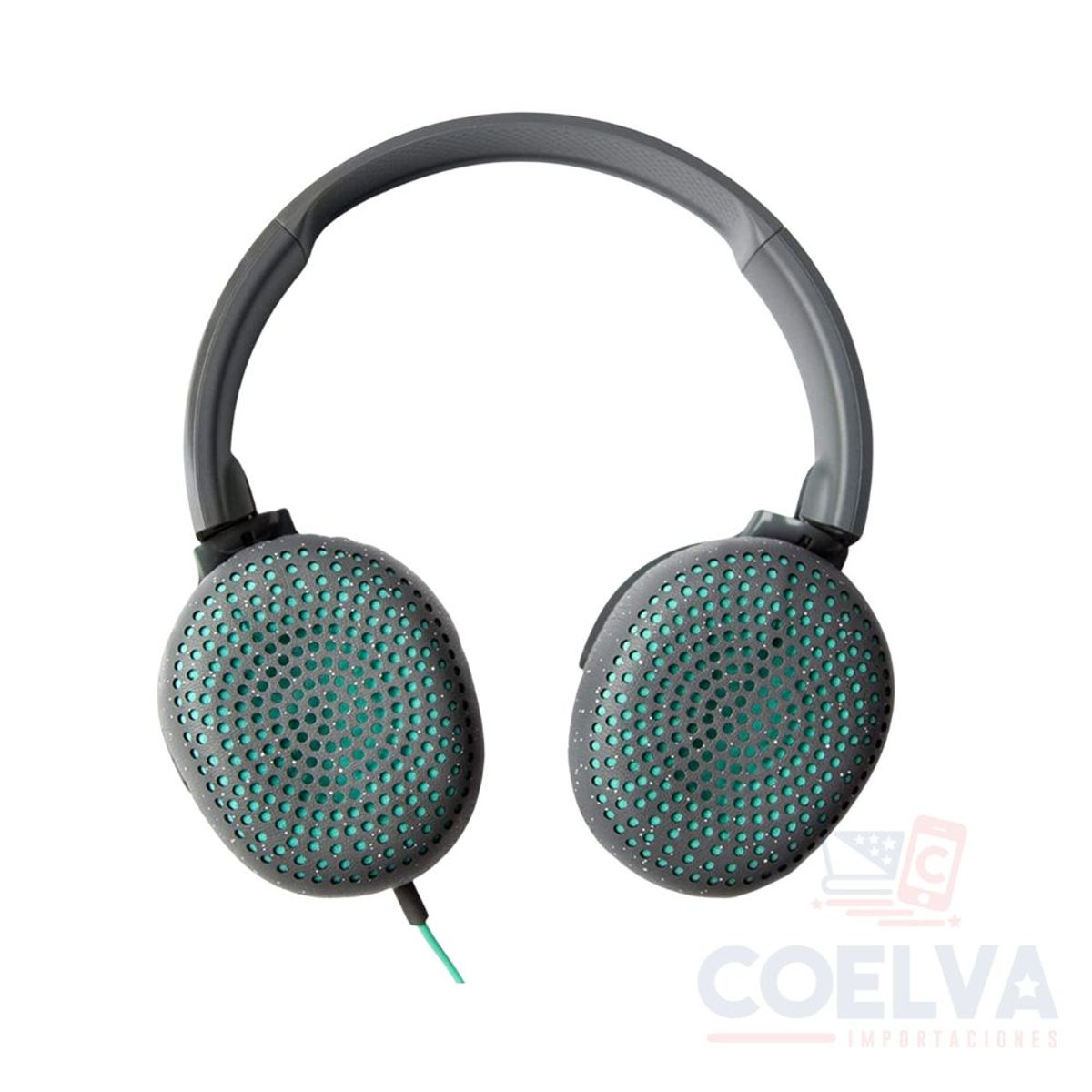 SKULLCANDY - Skullcandy Riff Audífono con Micrófono On-Ear - Verde Jade
