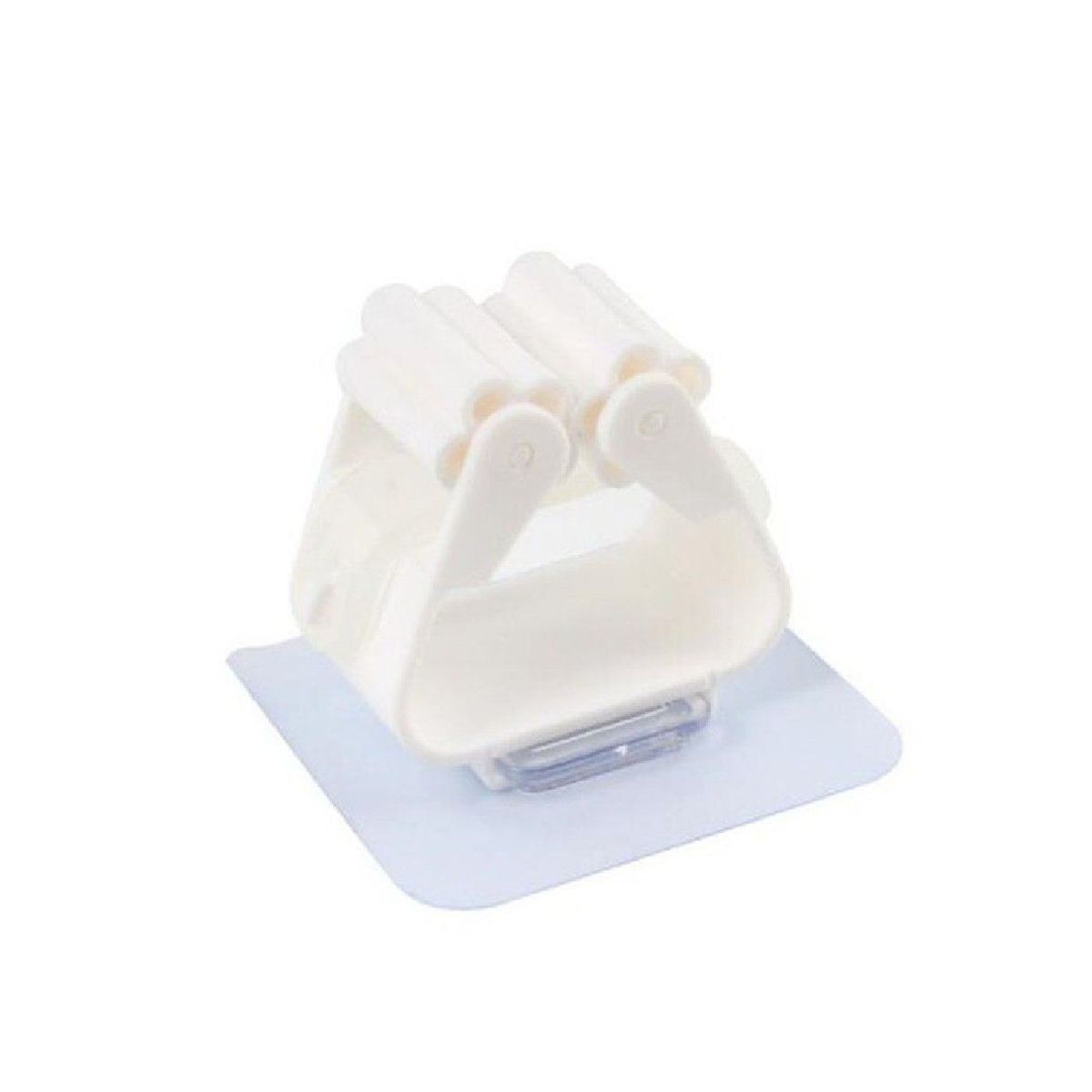 GENERICO - Organizador Múltiple Colgador Gancho sujetador de Escoba Blanco