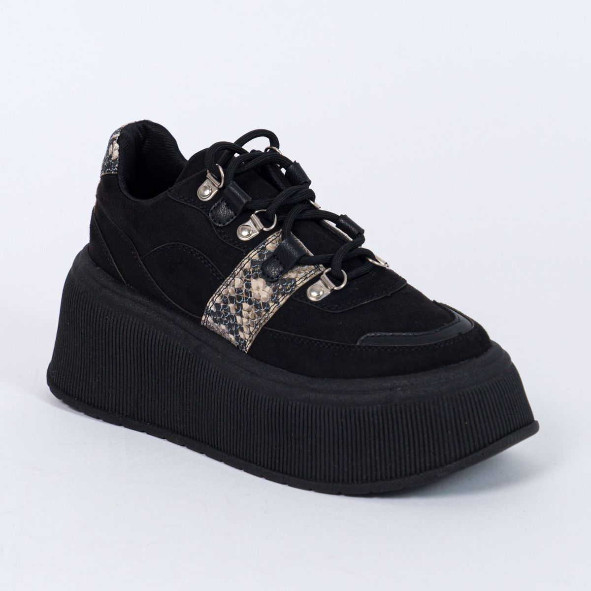 MAGDALENA SHOES - ZAPATILLAS CHUNKY MUJER MELI 834 NEGRO