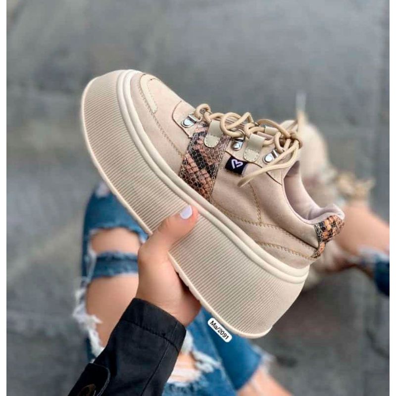 Zapatos Chunky Deportivos Zapatillas Chunky Deportivas Mujer Paseo