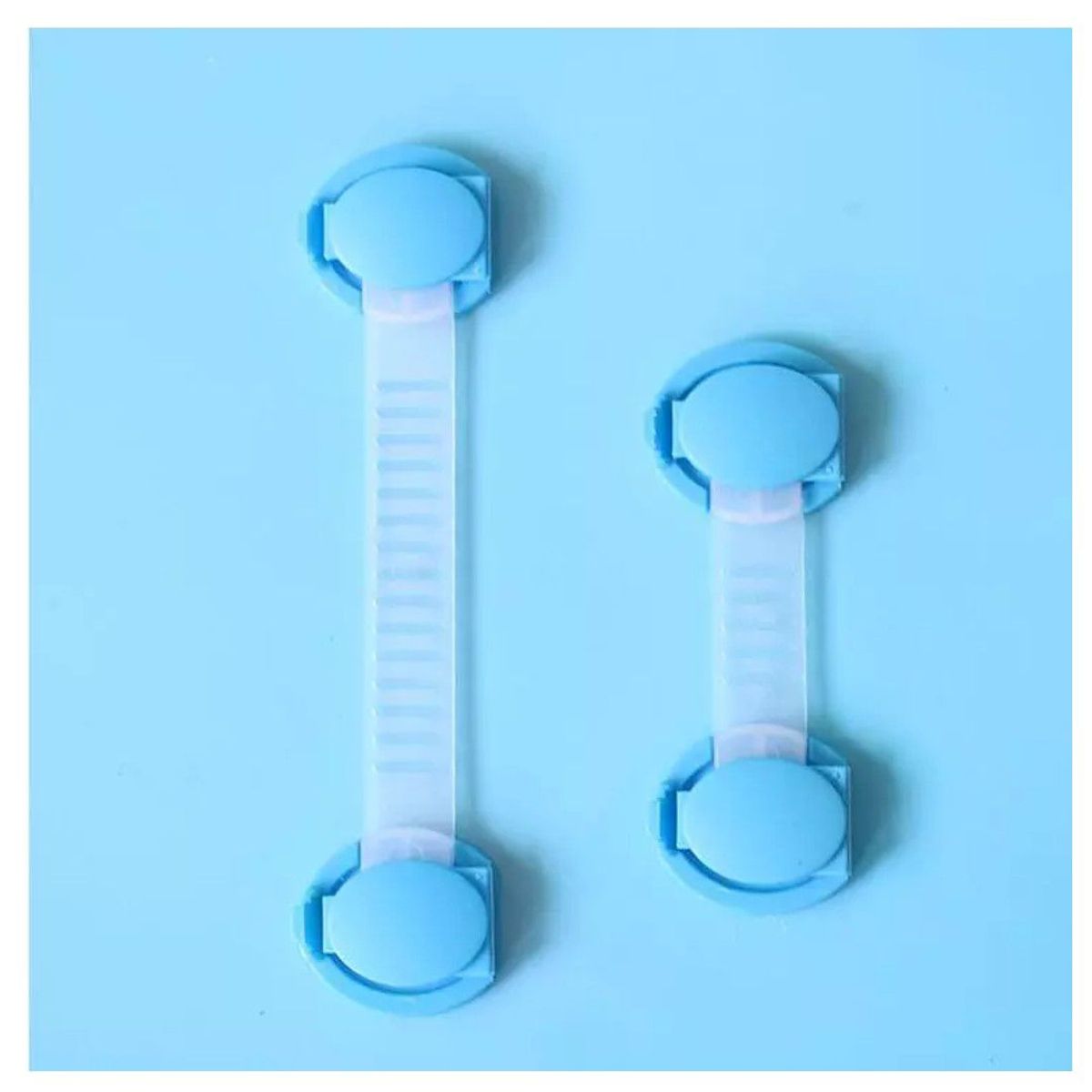 GENERICO - CERRADURA DE SEGURIDAD PARA PROTECCIÓN DE PUERTAS CELESTE