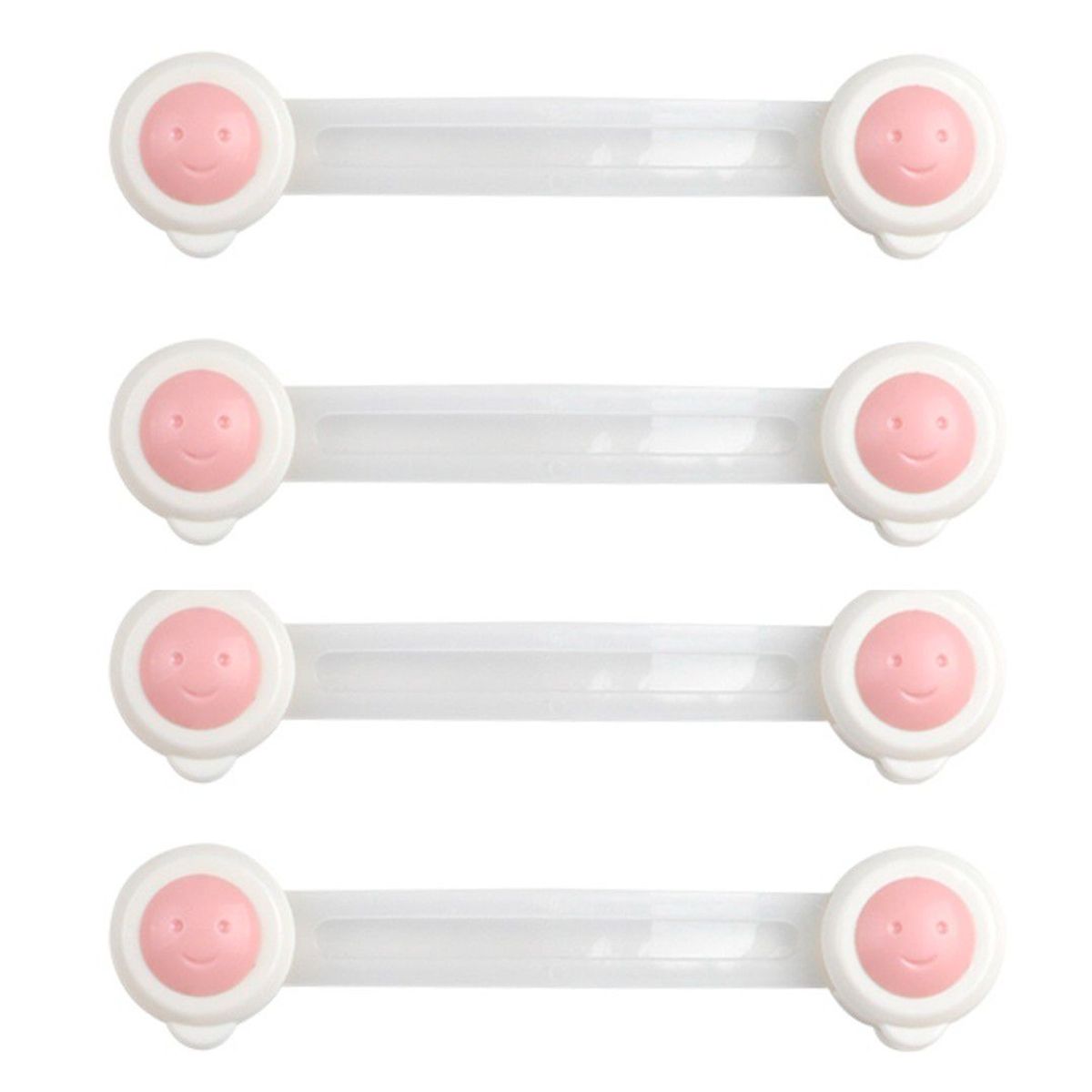 GENERICO - CERRADURA DE SEGURIDAD PARA PROTECCIÓN DE PUERTAS ROSADO