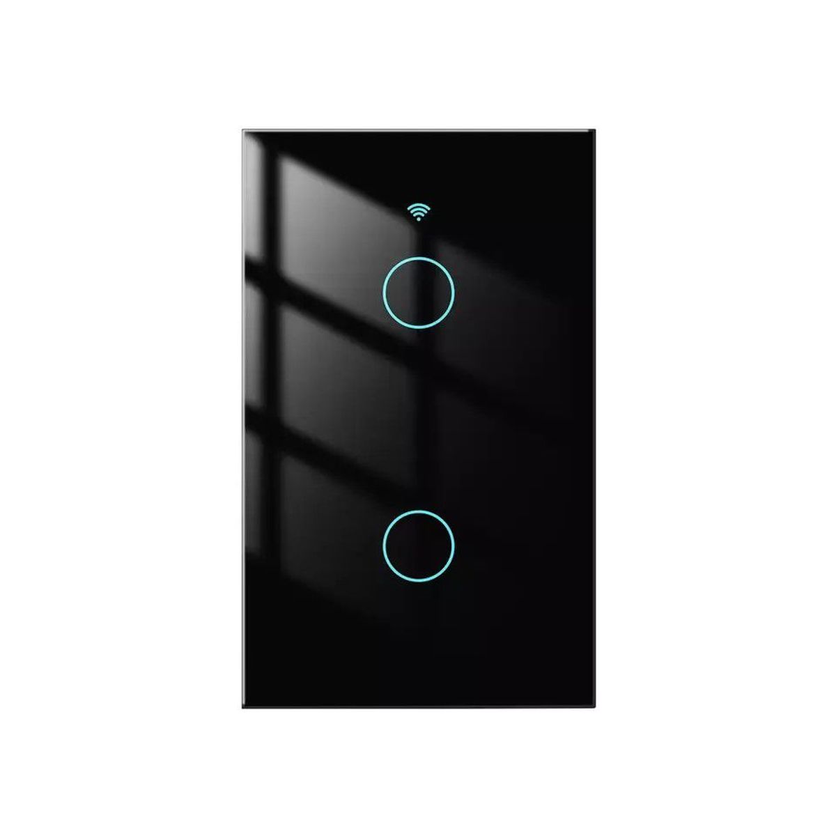 GENERICO - INTERRUPTOR SMART WIFI ALEXA GOOGLE 2 BOTÓN