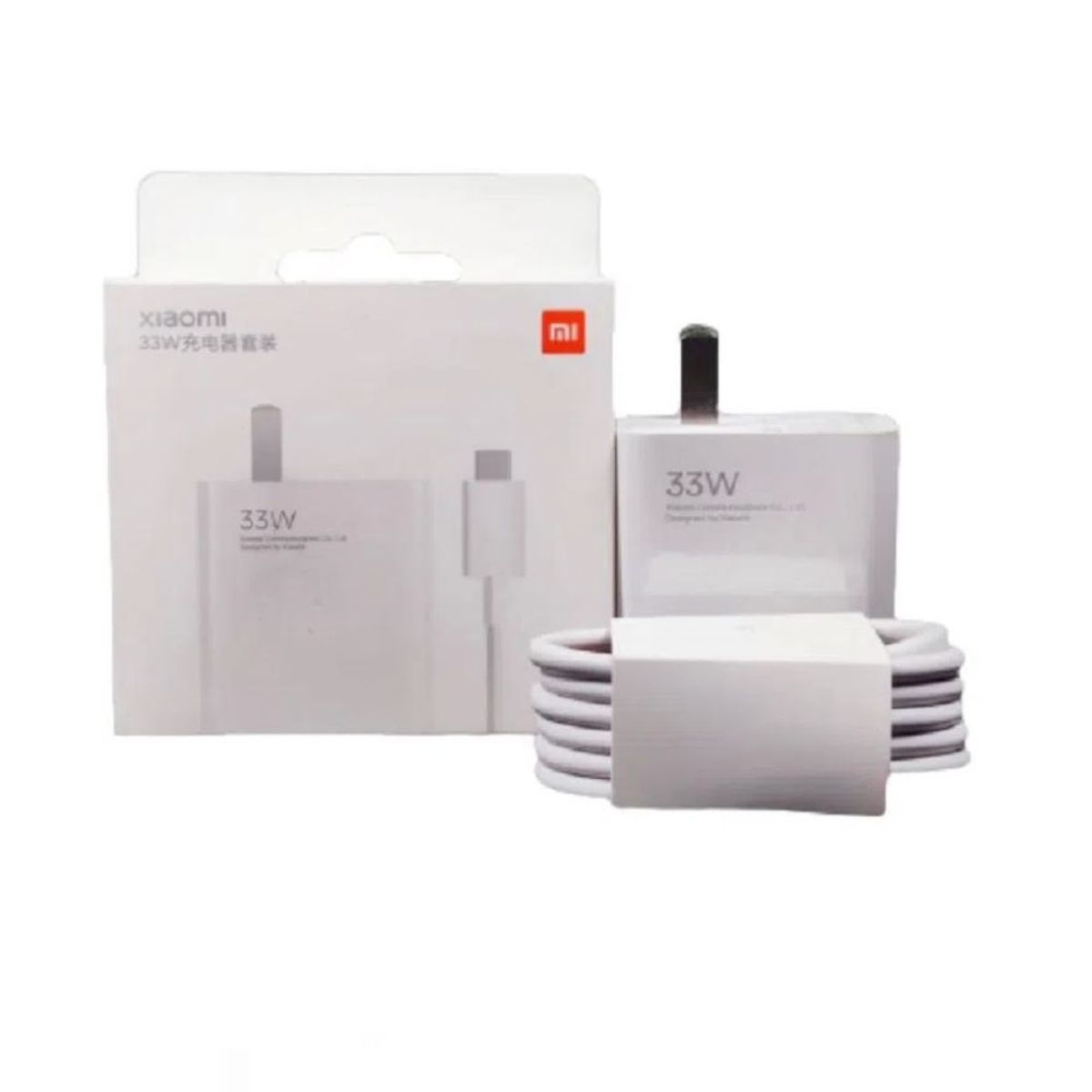 XIAOMI - Cargador Xiaomi 33W USB a Tipo C Carga Rapida - Original