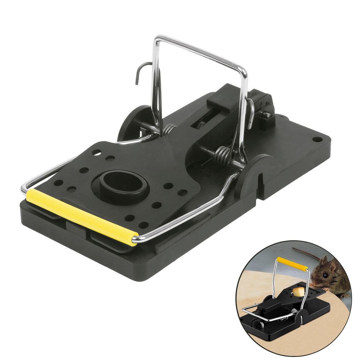 PRETUL - Trampa  Ratonera 5pulg plástico , Pretul