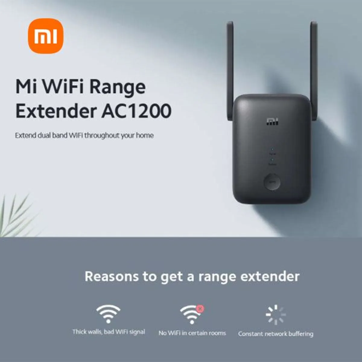 XIAOMI - Xiaomi Mi Wifi Range Extender AC1200 Dual 24Ghz 5Ghz