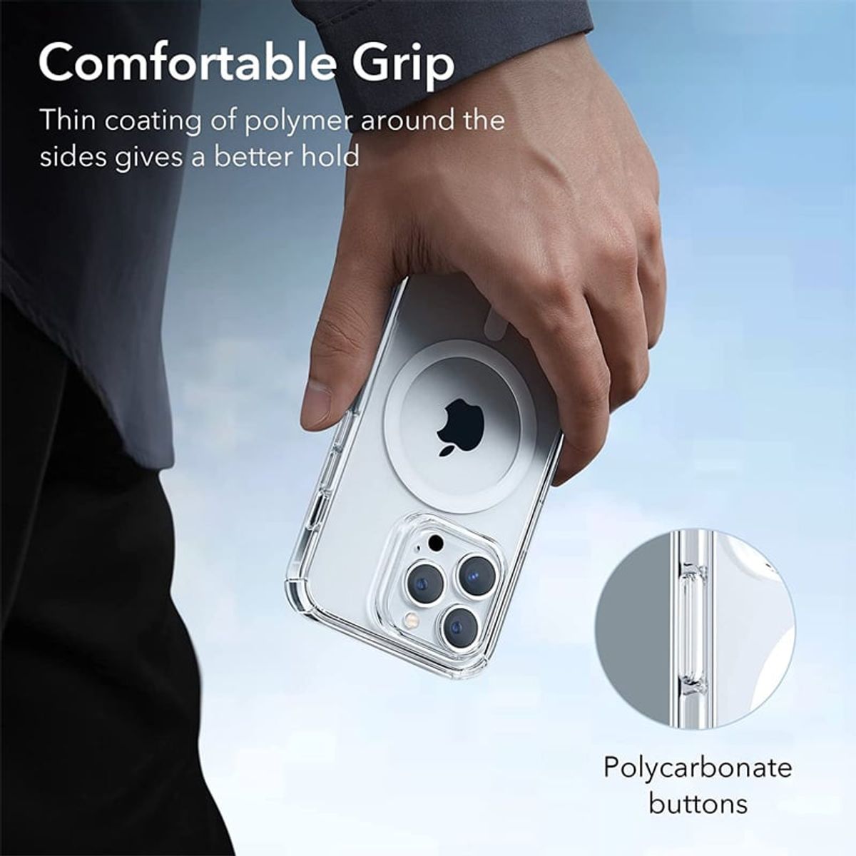 ROCK - Protector Case Rock Militarizado Anti-shock C/ Magsafe iPhone 14 pro