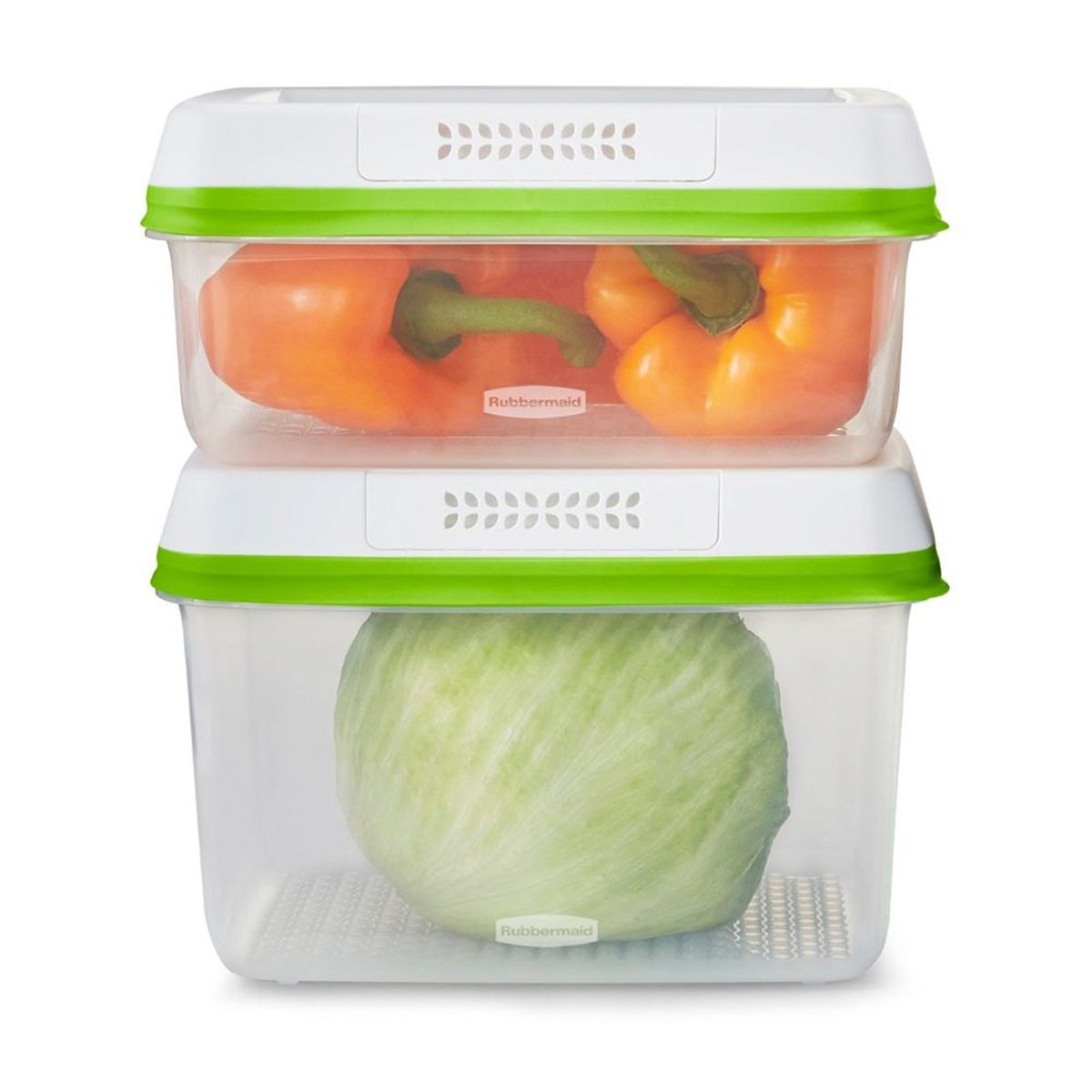 RUBBERMAID - 2 Contenedores para Frutas o Verduras Rubbermaid 2114820
