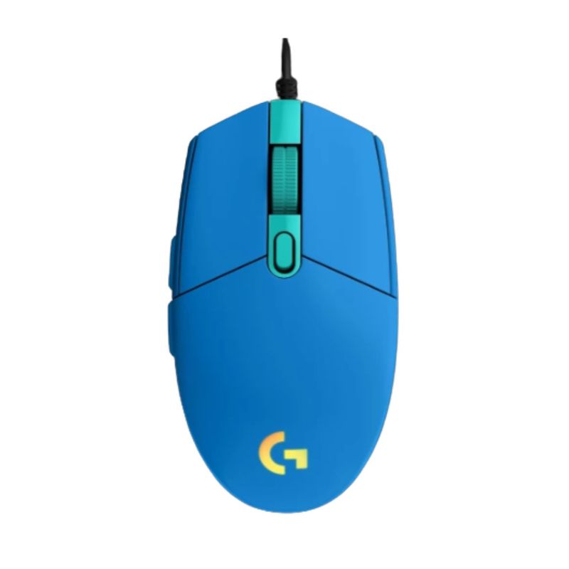 LOGITECH - Logitech G203 Mouse Lightsync Optical Rgb Azul