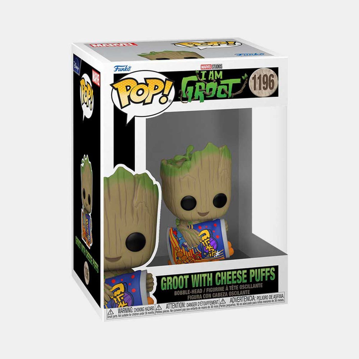 FUNKO - FUNKO POP I AM GROOT - GROOT WITH CHEESE PUFFS