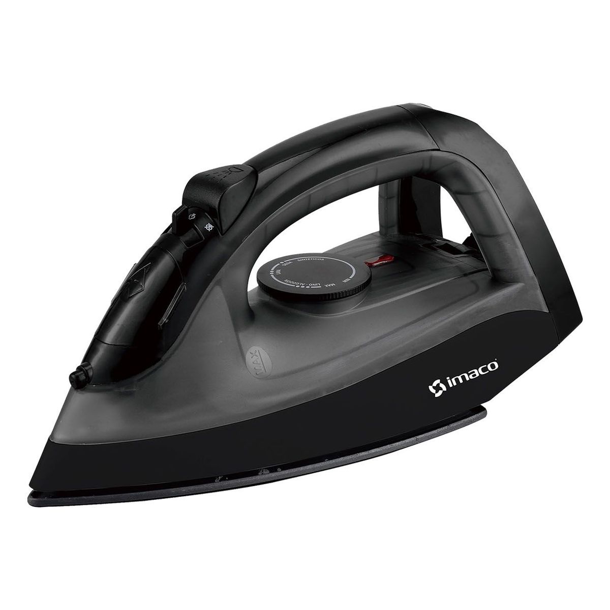 IMACO - Plancha a vapor ETA600N de 1200 watts Negro