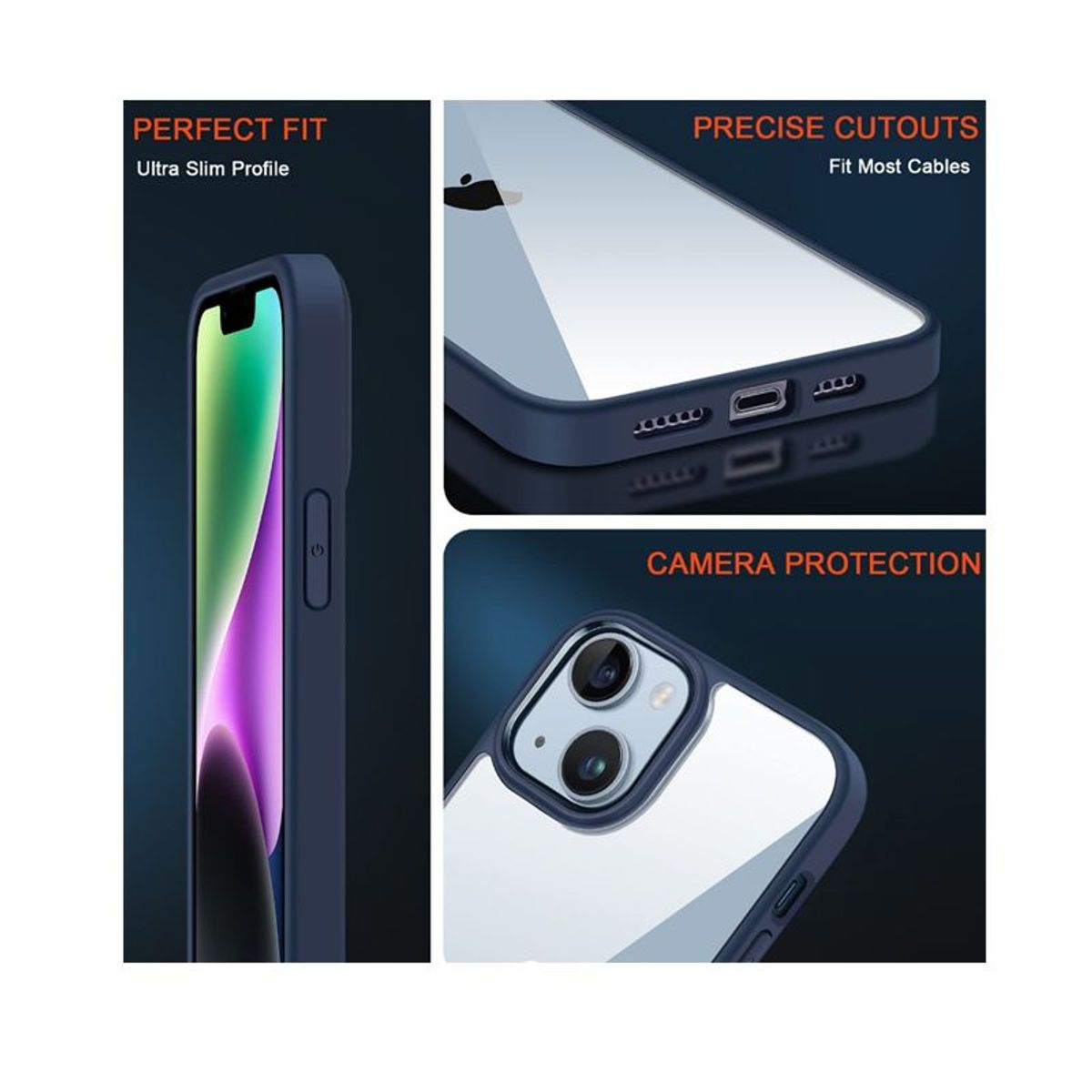 ROCK - Case Protector Funda ROCK Hybrid Militarizado Antishock iPhone 14