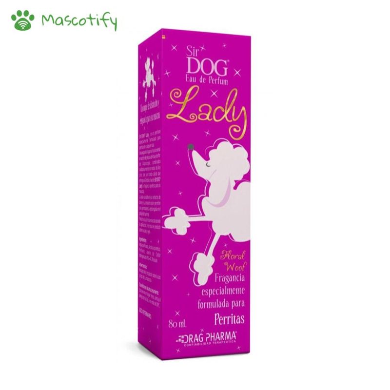 DRAG PHARMA - Sir Dog Lady Floral Woof - Perfume para perros 80ml