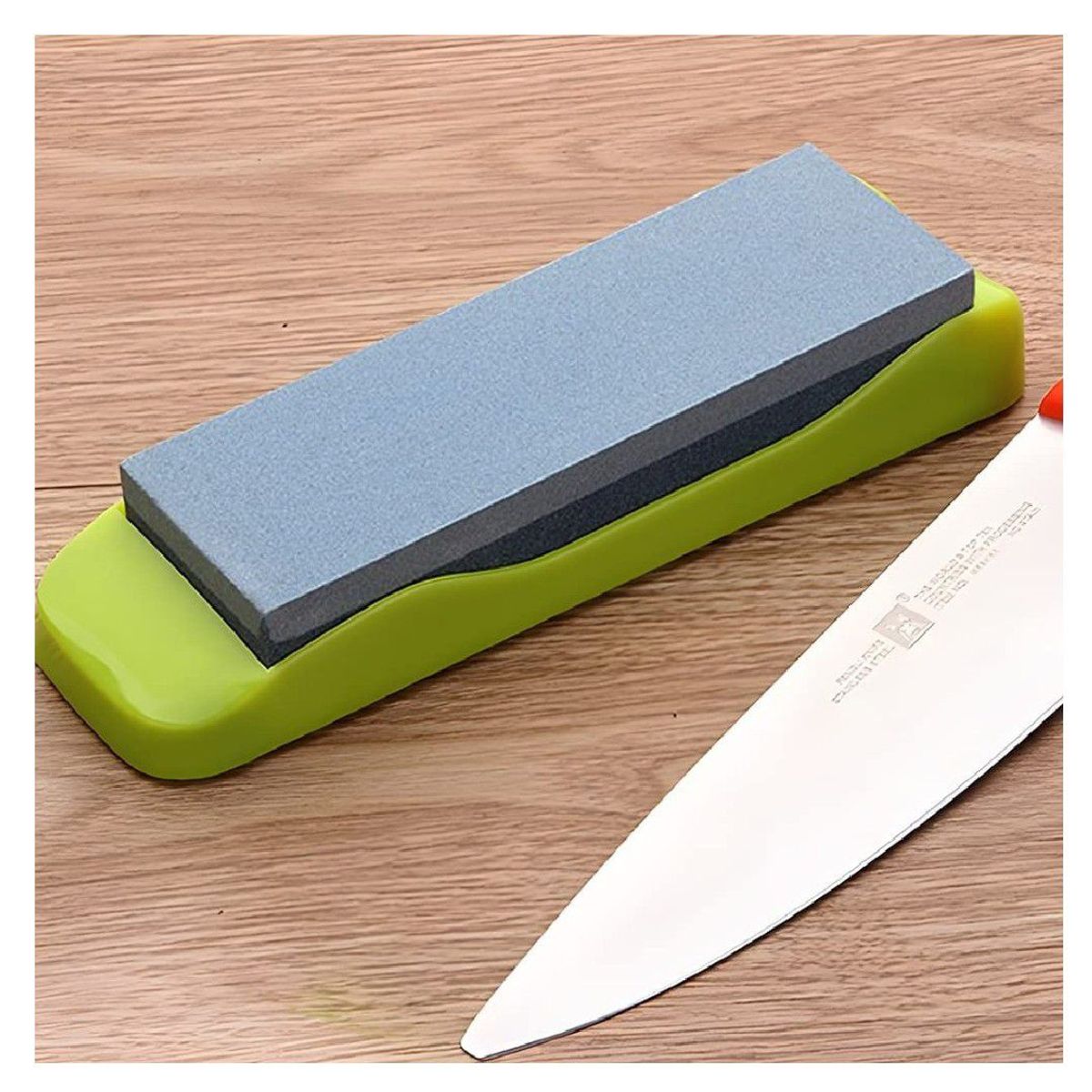 GENERICO - PIEDRA WHETSTONE PARA AFILAR CUCHILLOS VERDE