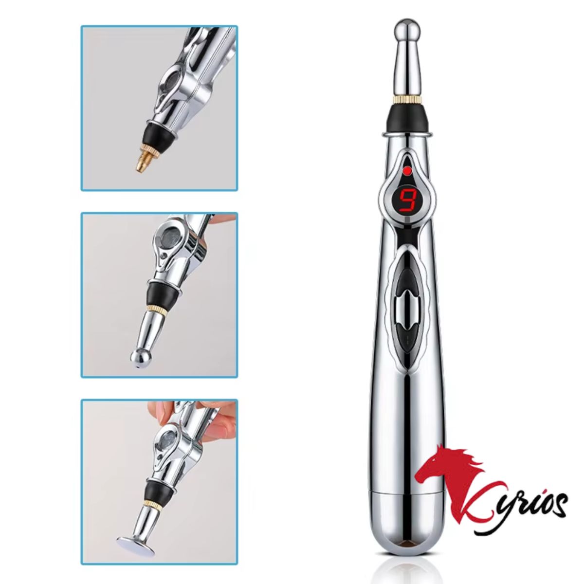 GENERICO - Lápiz de Acupuntura 3 en 1 Eléctrico