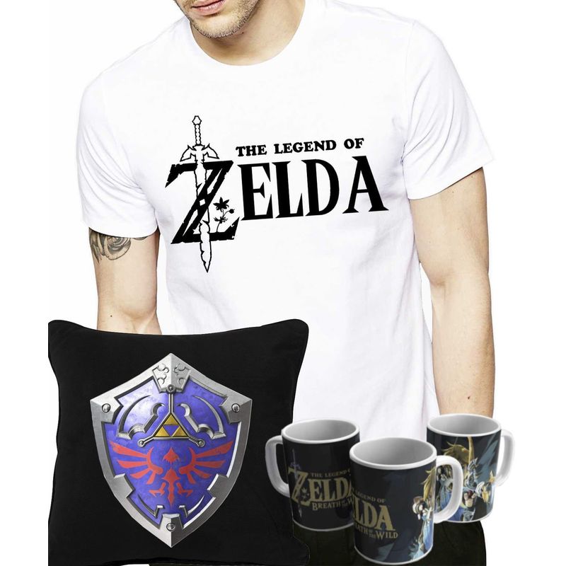GENERICO - Pack regalo The Legend of Zelda -  unisex blanco