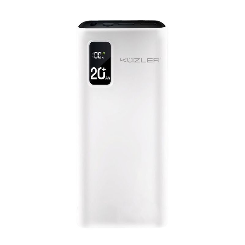 KUZLER - POWER BANK BATERIA PORTATIL 20000MAH KUZLER 225w Blanco Anke-105b