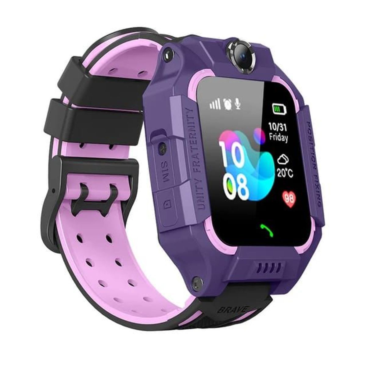 GENERICO - SMARTWATCH Q19 PARA NIÑOS CON RASTREO ACCESO CHIP LLAMADAS Y CÁMARA