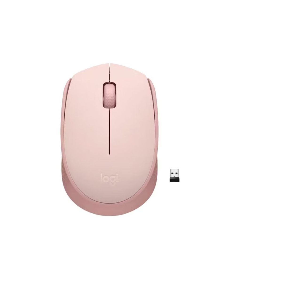 LOGITECH - Mouse Wireless Logitech M170 rosado Plug n Play Portable