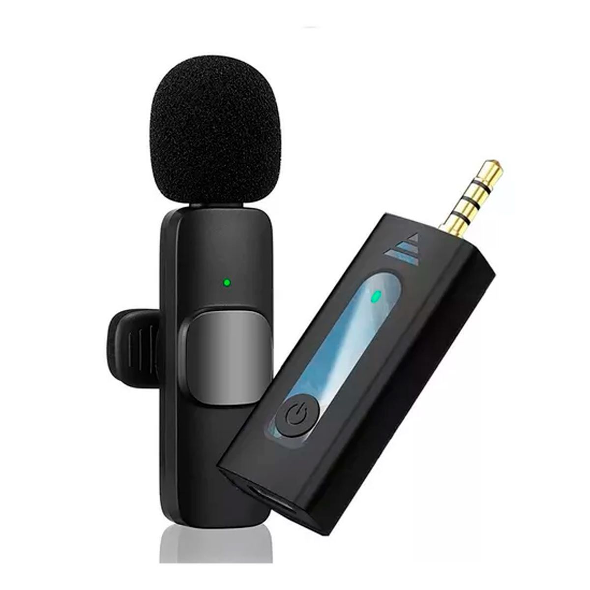 GENERICO - Micrófono Solapero 3.5 mm Inalámbrico Profesional