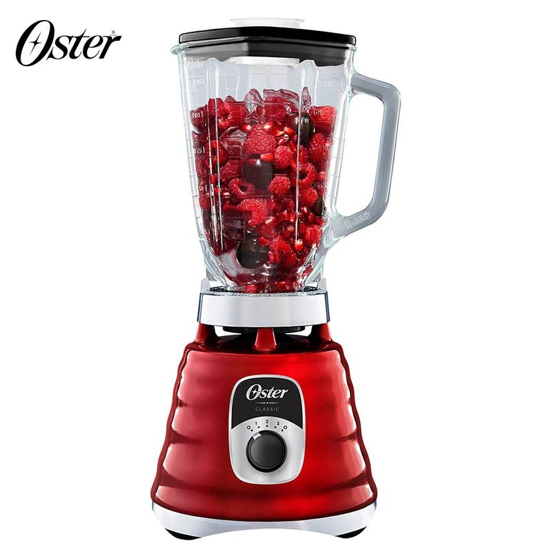 OSTER - Licuadora Oster Clasica 3 VEL BLST4126R - Rojo