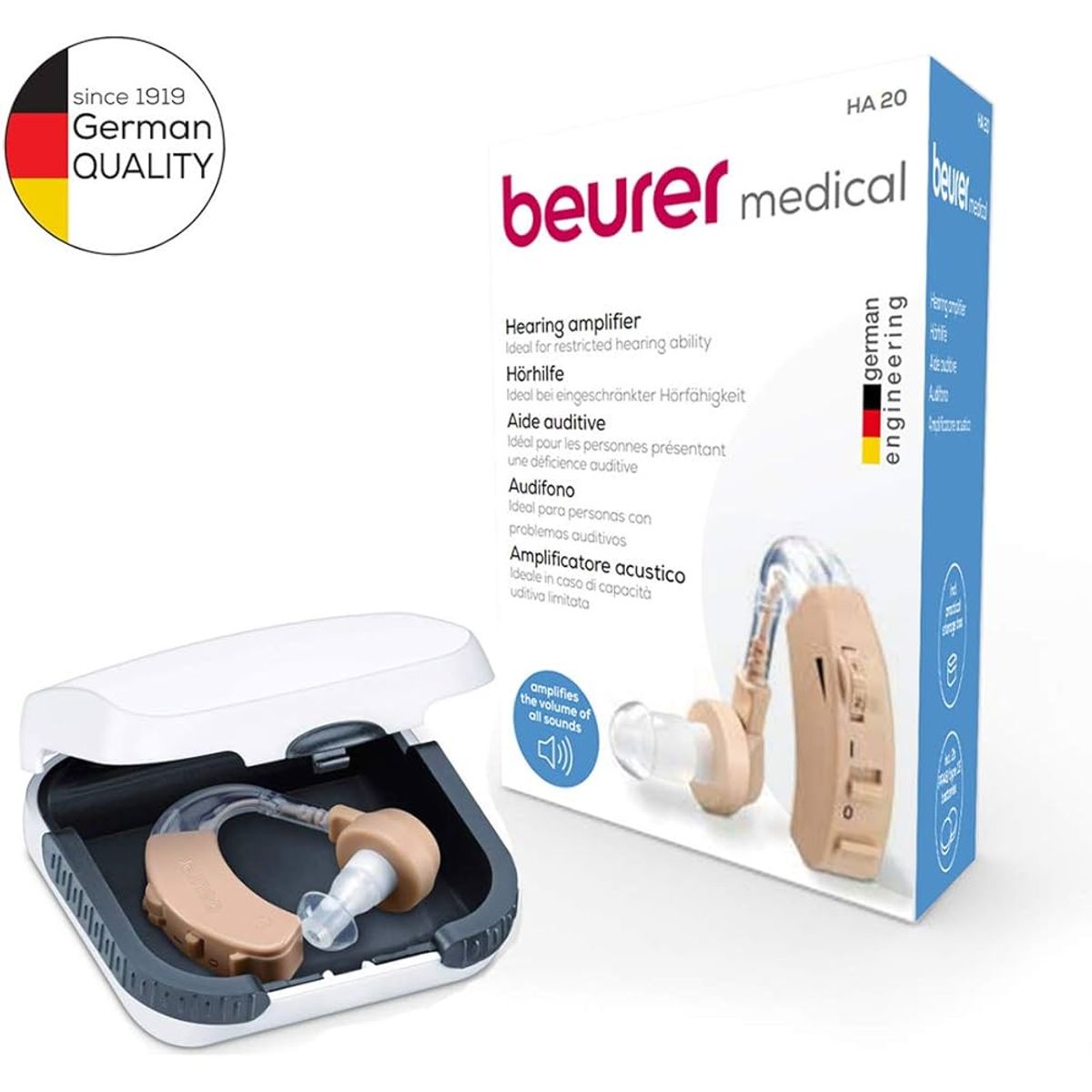 BEURER - AUDIFONO BEURER AMPLIFICADOR DE SONIDO HA20