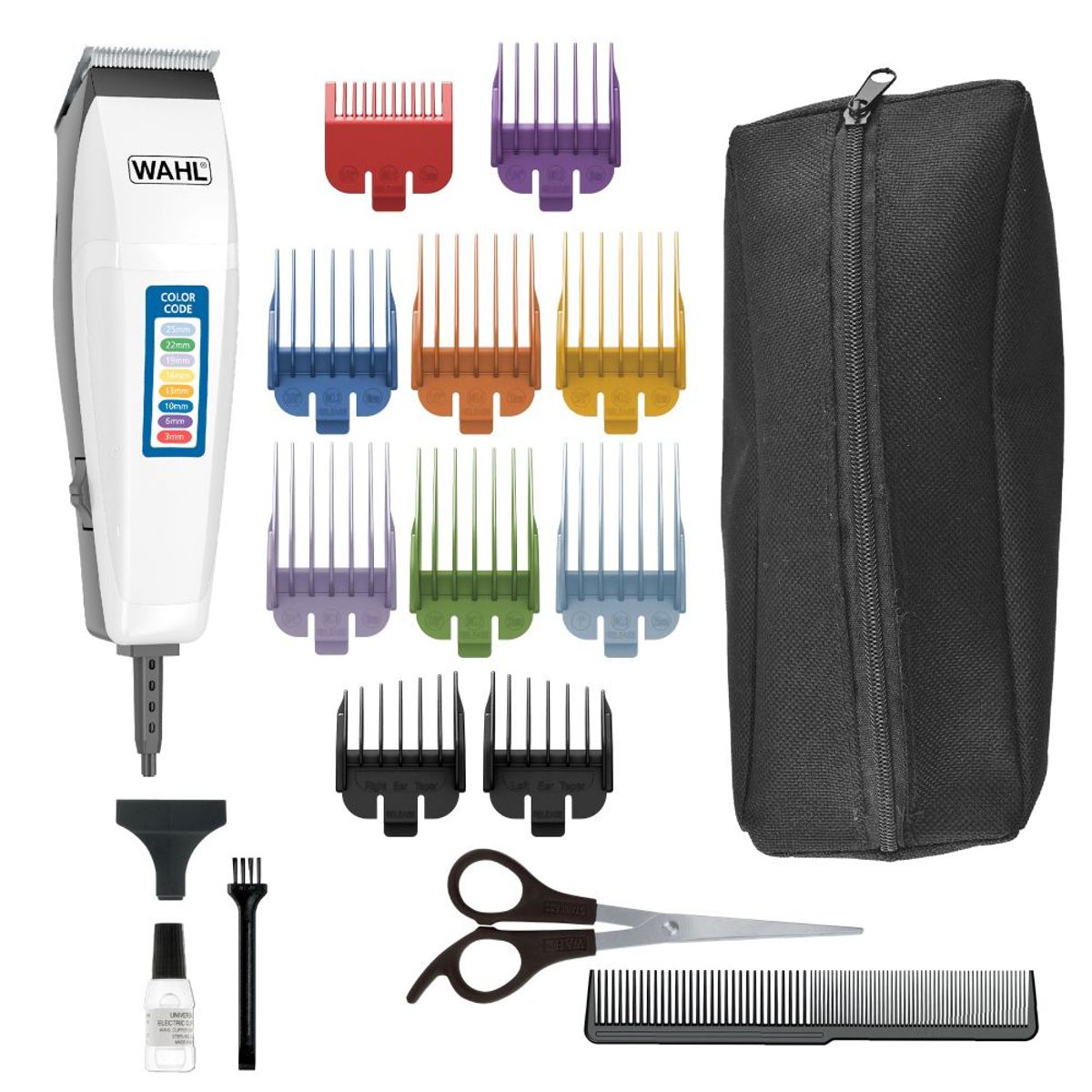 WAHL - Cortadora de cabello color code kit 17 pzs Wahl 09155-2718