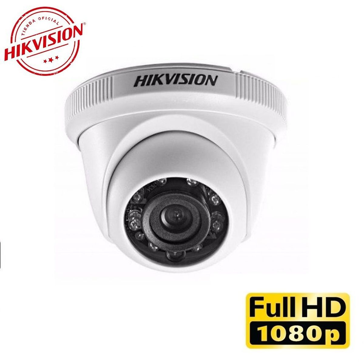 HIKVISION - DOMO INT 1080P 4 EN 1 DIA y NOCHE IR 20M Hikvision