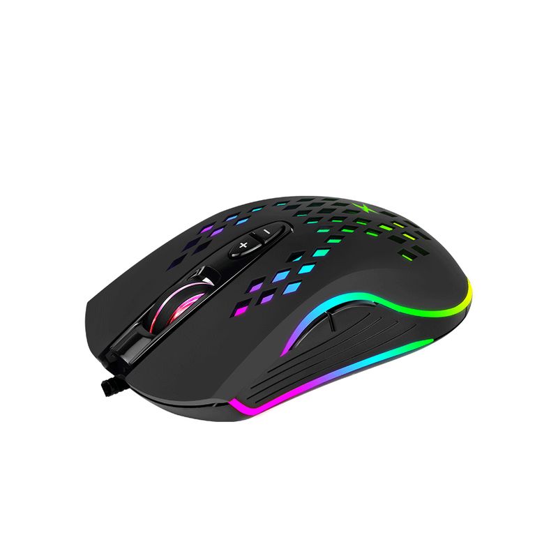 XTRIKE ME - Mouse Gamer RGB 7 Botones programables 6400 DPI Xtrike Me GM-222