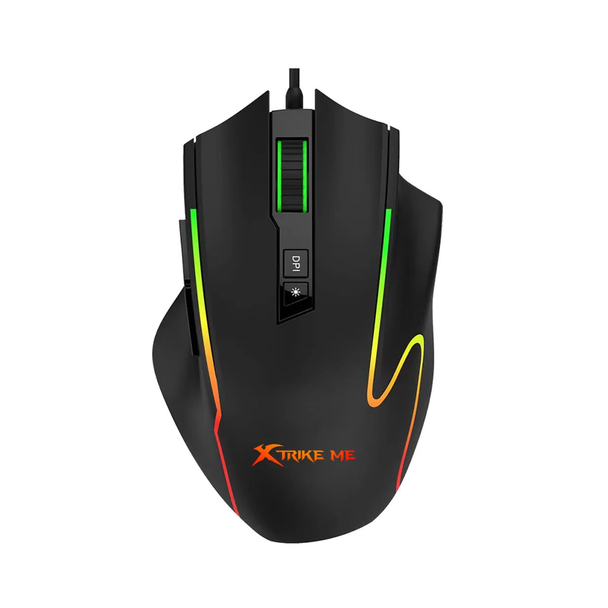 XTRIKE ME - Mouse Gamer RGB 9 Botones programables 12800 DPI Xtrike Me GM-518