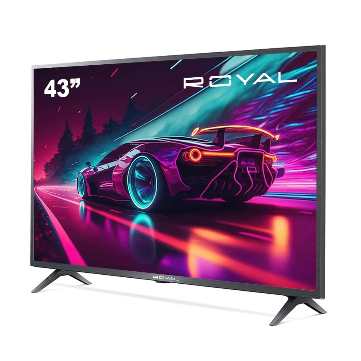 ROYAL - TELEVISOR LED SMART ROYAL FULL HD 43 PULGADAS RY-43SB NEGRO