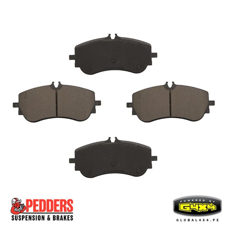 GENERICO - Pastillas de frenos posterior Pedders Volkswagen Amarok 2010 al 2023