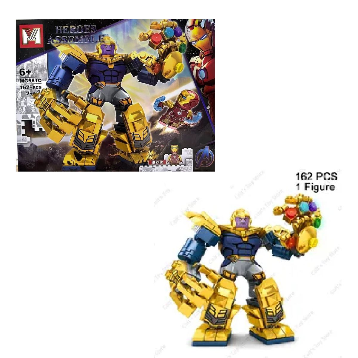 GENERICO - Lego Super Heroe MG581 - Thanos
