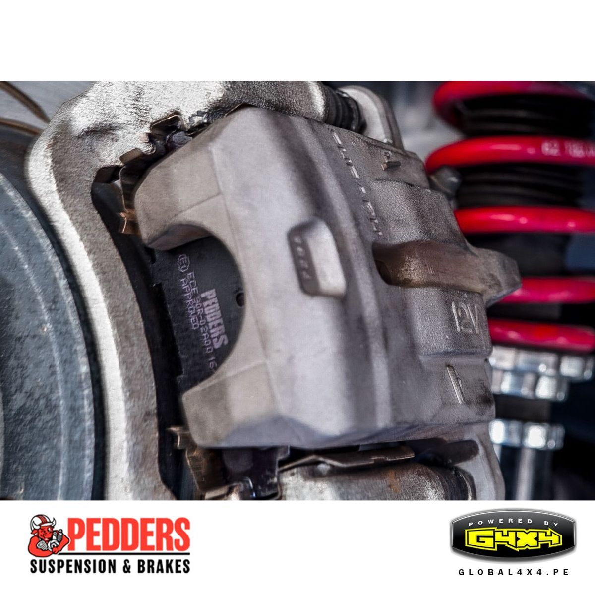 POWERED BY G4X4 GLOBAL 4 X 4 PE - Pastillas de frenos posterior Ford Ranger Mazda BT-50