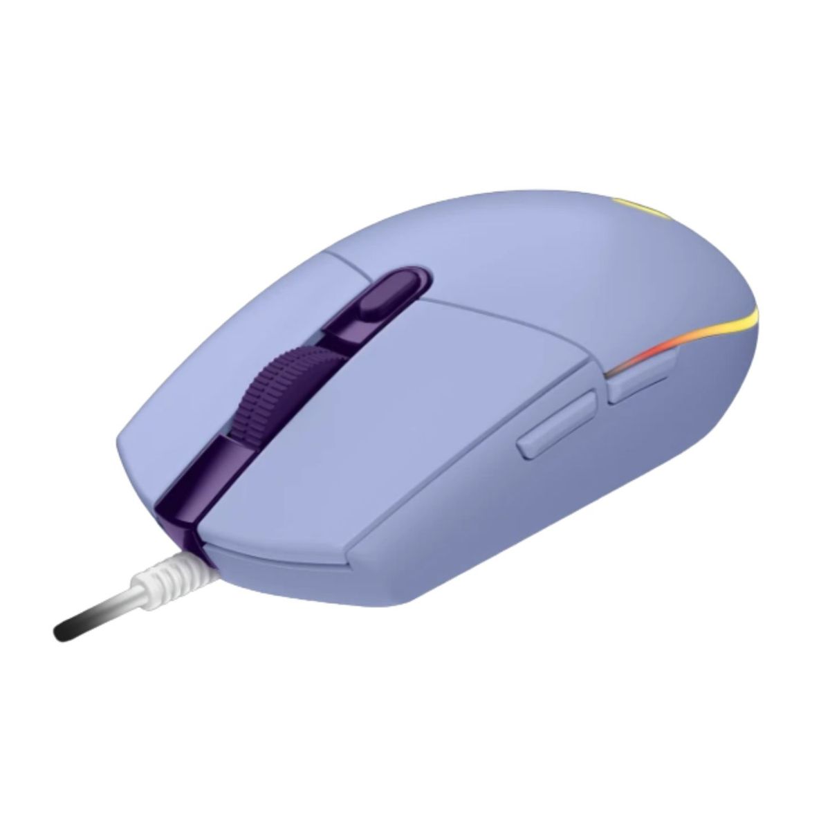 LOGITECH - Mouse Logitech G203 Lightsync Optical Rgb Lila