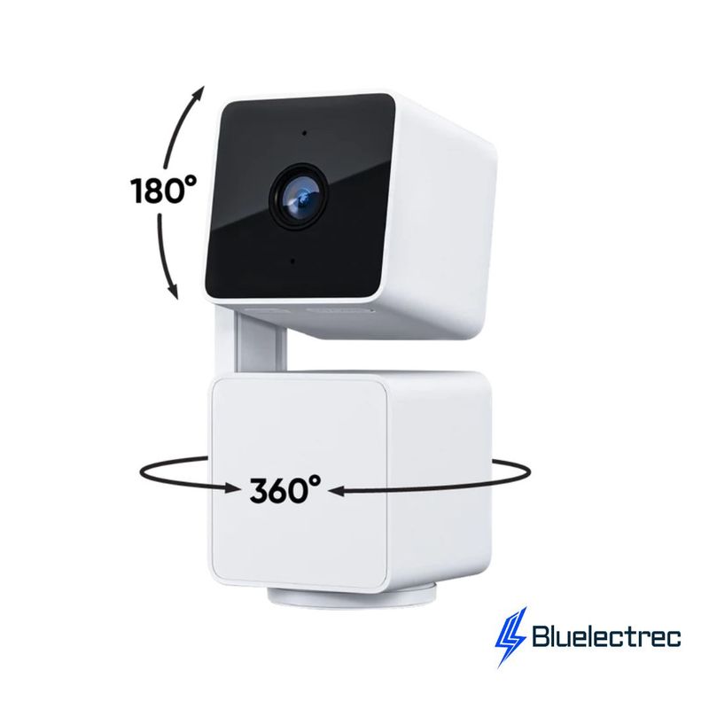 WYZE - Cámara de seguridad 360° Visión de noche a color Wi-Fi - Wyze Cam Pan v3