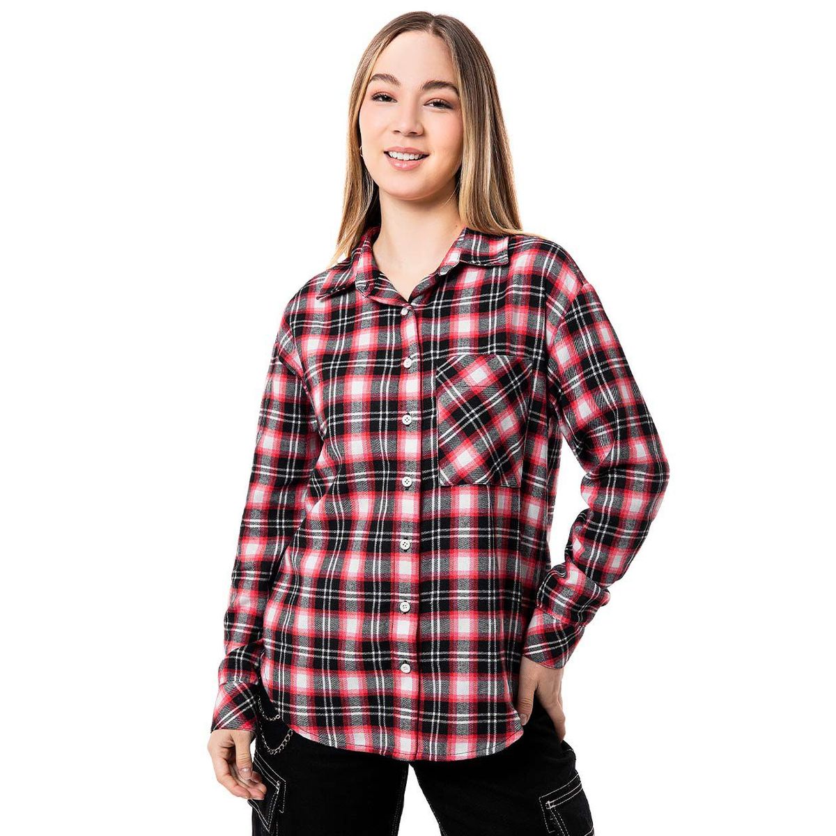 SQUEEZE - Blusas Cuadros Mujer Alezay Squeeze
