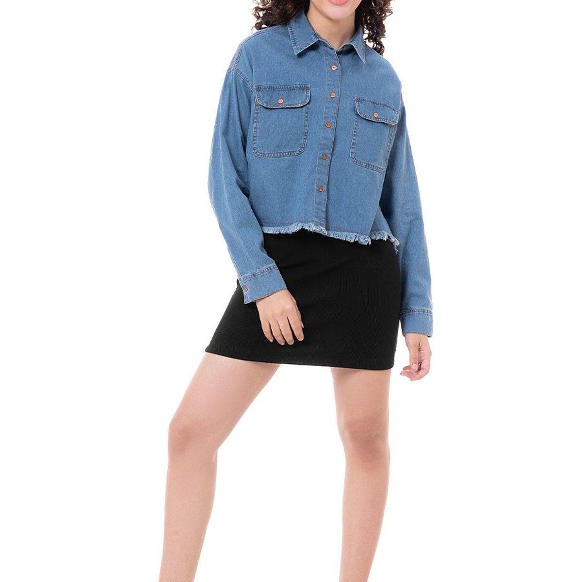 SQUEEZE - Blusas Moda Denim Mujer Lably