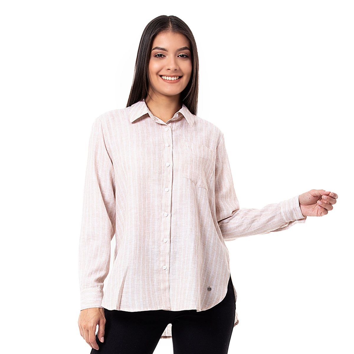 PIONIER - Blusas Listada Mujer Casle Pionier