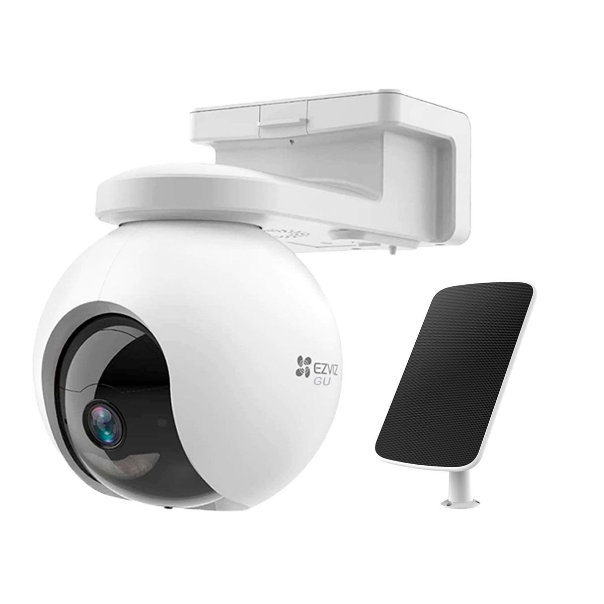 EZVIZ - Cámara Wifi Giratoria 360° Inalambrico CB8 2K 3MP Panel Solar