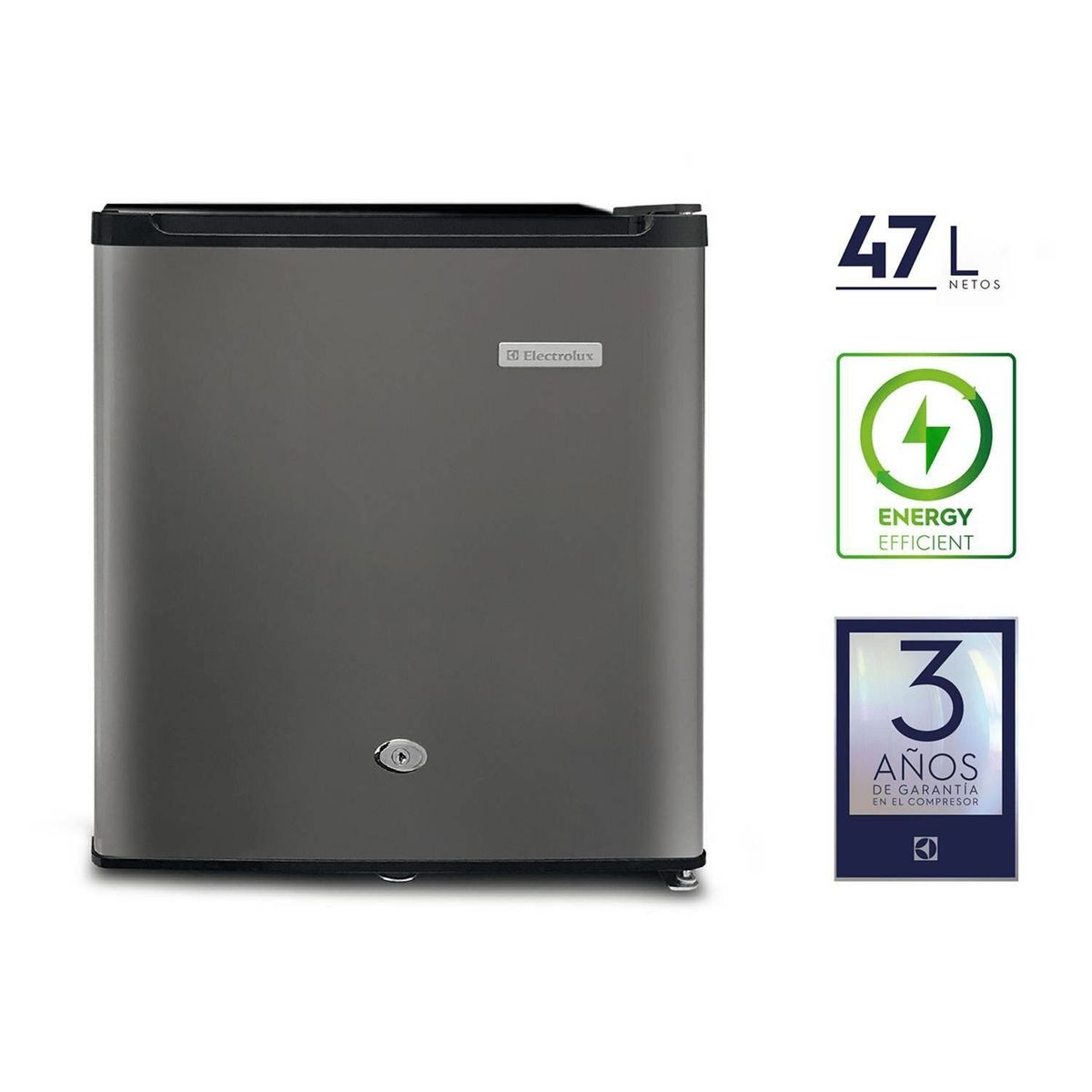 ELECTROLUX - Frigobar Electrolux 47 lt ERD50G2HPI Inox