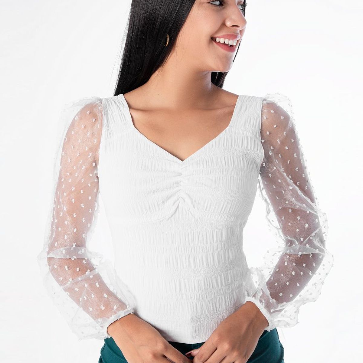 GOCCOS - Blusas Moda Popelina Mujer Kolenka.