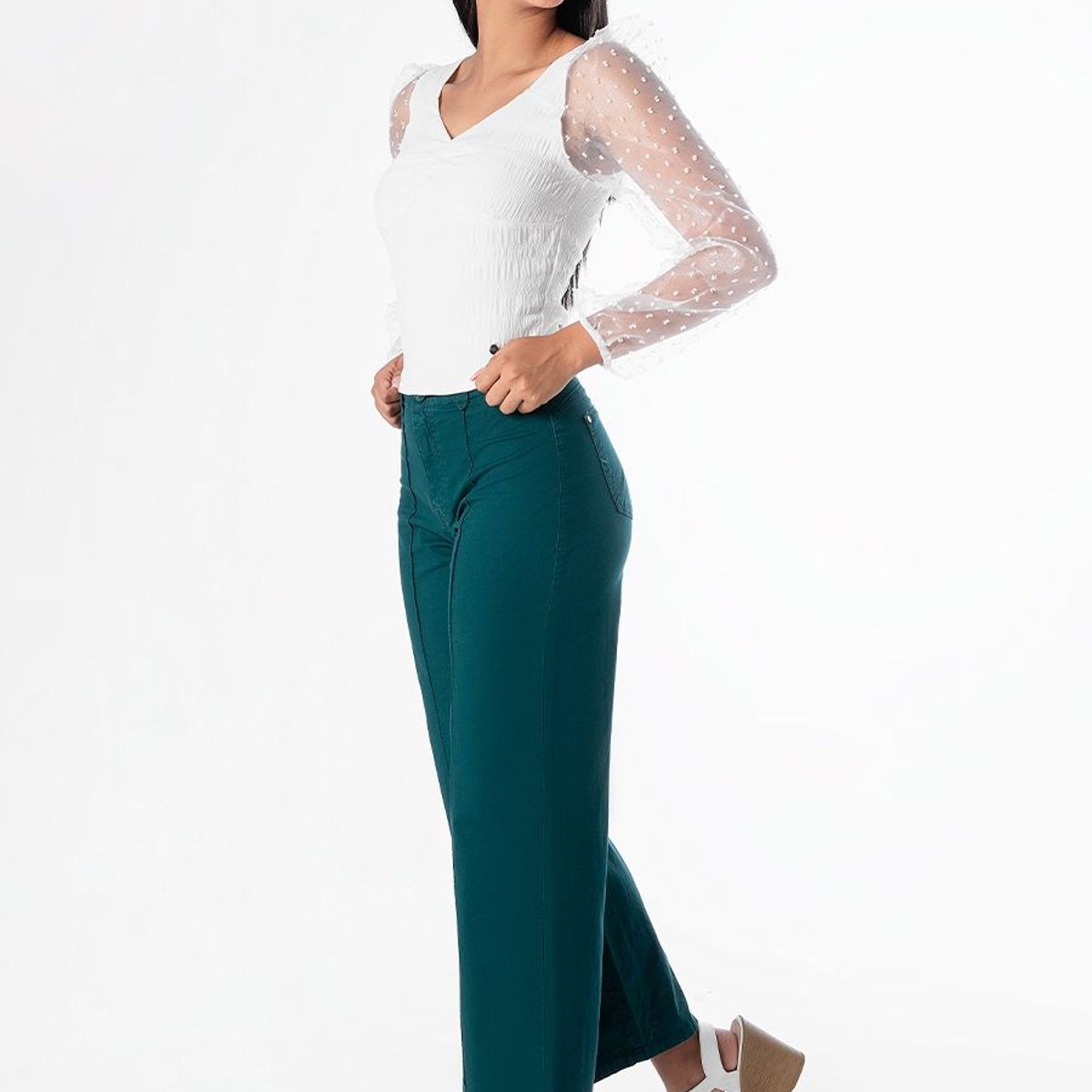 GOCCOS - Blusas Moda Popelina Mujer Kolenka.